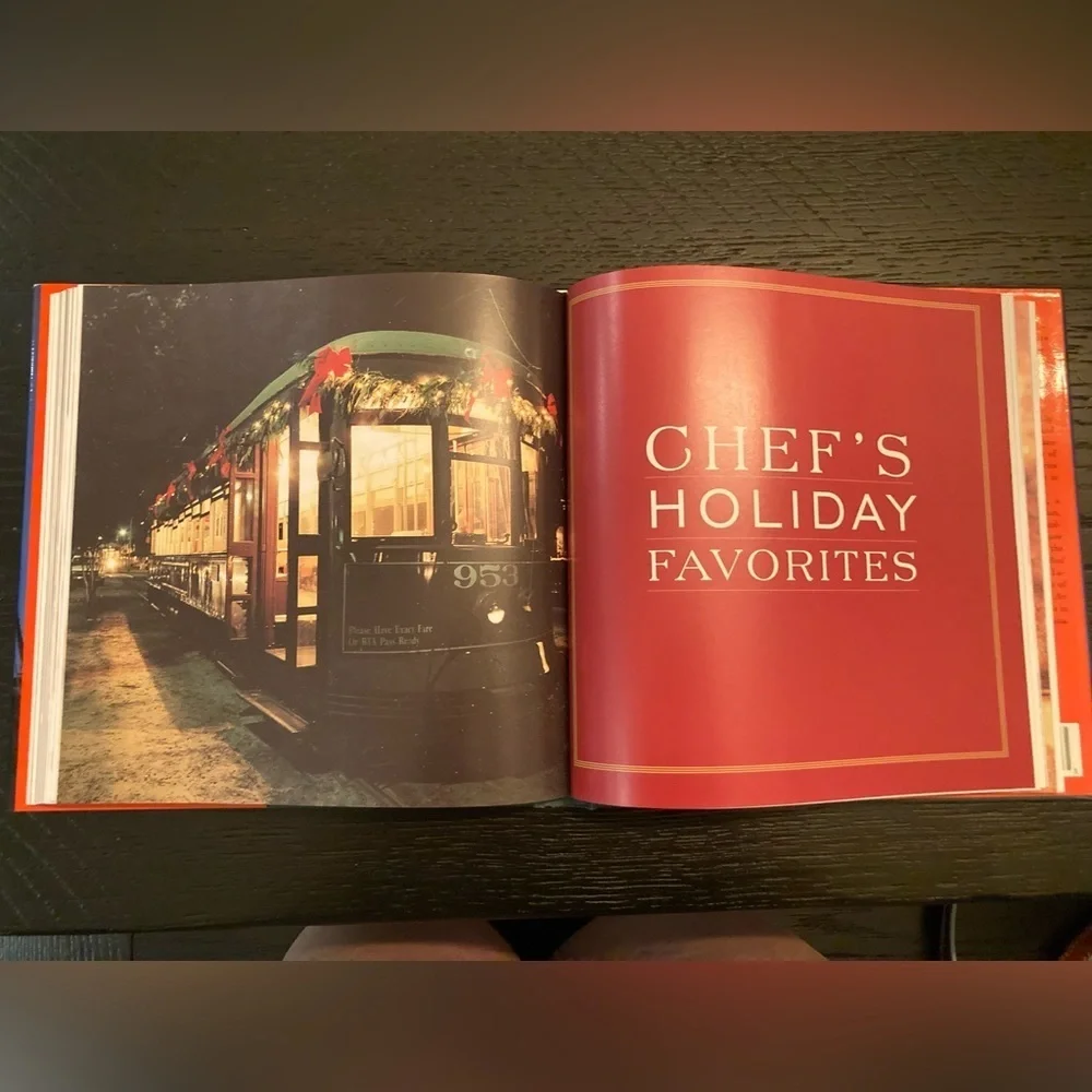 Emerils Creole Christmas autograph cookbook.